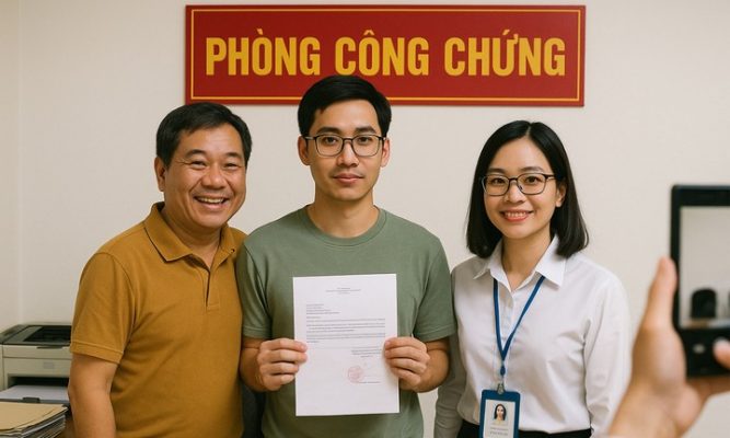 Hồ sơ công chứng điện tử