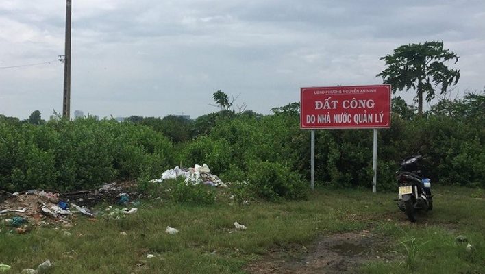 phạt lấn chiếm đất công ích