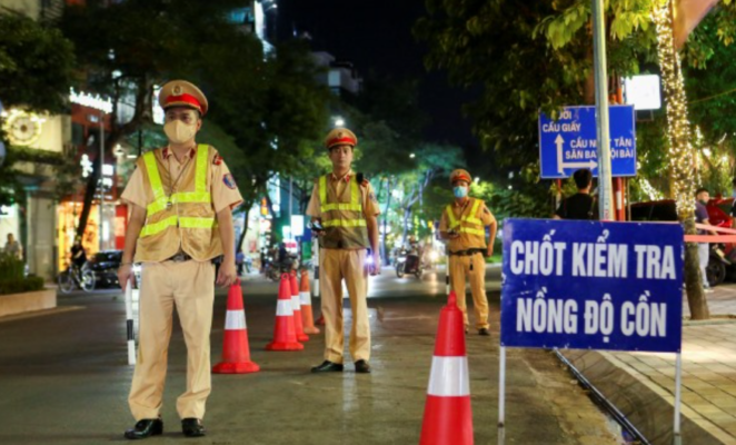 Xử phạt nồng độ cồn xe máy