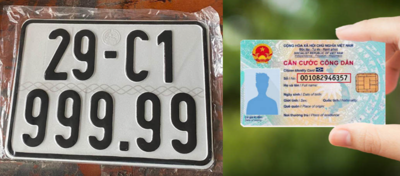 Biển số định danh