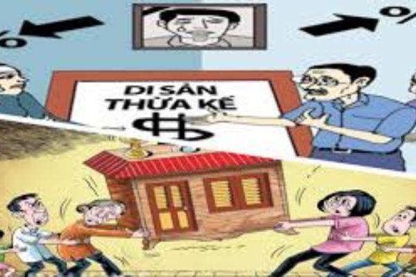 Di chúc của người đã có vợ:chồng và con