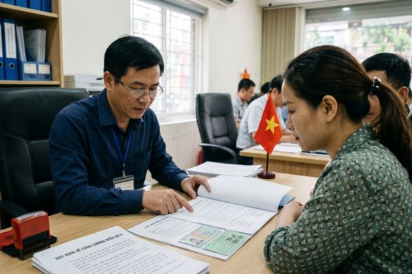 Quy định về công chứng hợp đồng mua bán xe biển số chứa số 9