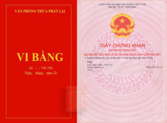 Mua nhà đất qua vi bằng