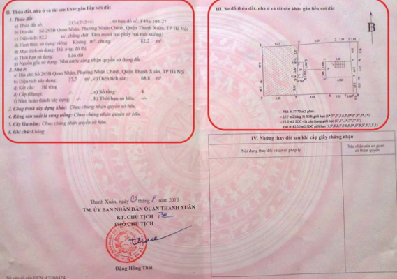 Sổ đỏ thật hay giả