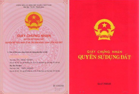 Sổ đỏ đứng tên cha mẹ